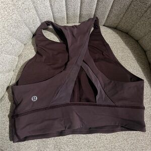 lululemon athletica dusty purple bra sz 8